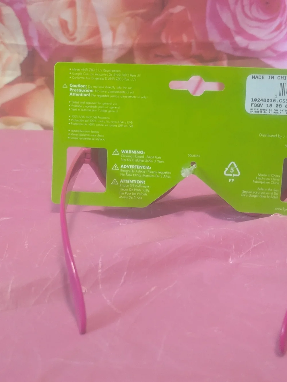 Kids Heart Sunglasses - Pink Suntastic Girls Eye Wear